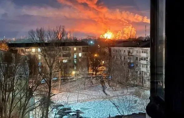 Пажар на&nbsp;Навакуйбышаўскім НПЗ
