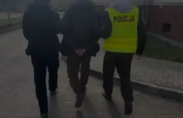 Задержание белоруса во Вроцлаве
