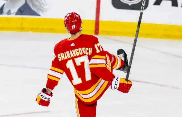 Yegor Sharangovich / twitter.com/NHLFlames
