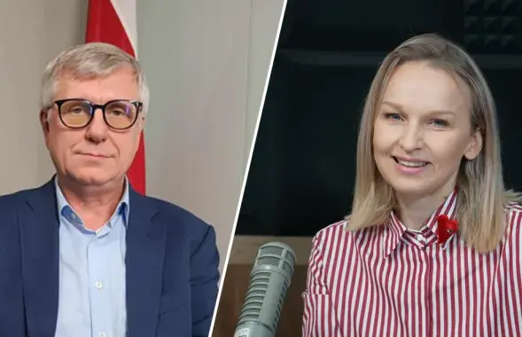 Александр Добровольский и Алина Ковшик
