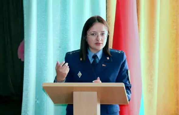 Прадстаўніца пракуратуры пераконвала прысутных, што іх задача не адправіць чалавека за краты і пакараць яго
