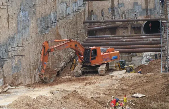 Будаўніцтва метро ў Мінску
