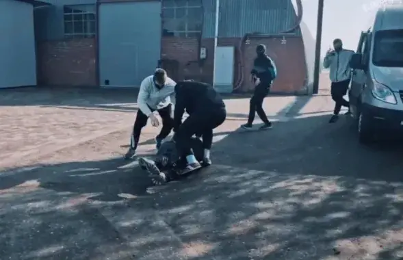Затрыманне ў Лідзе
