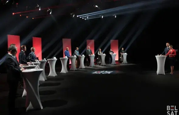 Дэбаты ў КС на тэлеканале "Белсат"

