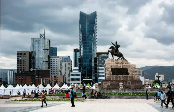 Сталіца Манголіі горад Улан-Батар, ілюстрацыйнае фота
