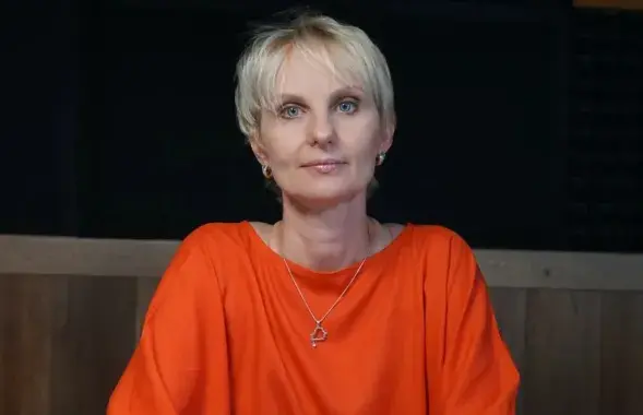 Алена Прыходзька, старшыня выбарчай камісіі на выбарах у КР

