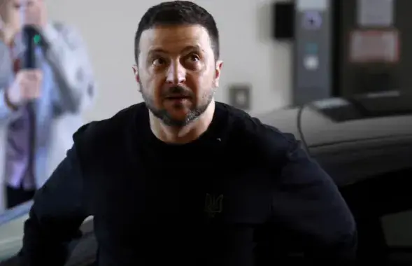 Уладзімір Зяленскі ў Бруселі
