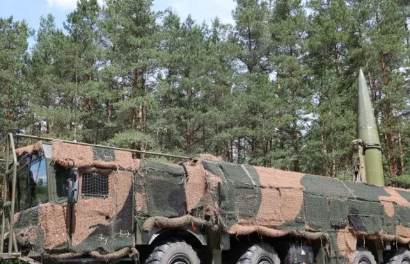 "Іскандэры" атрымалі спецбоепрыпасы
