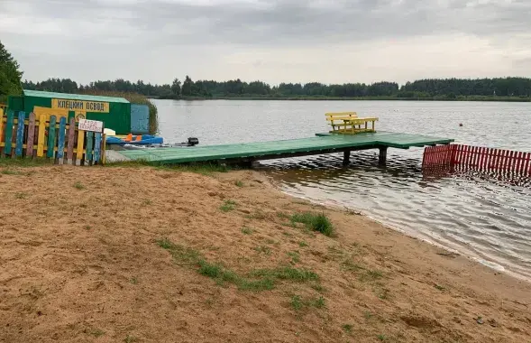 На пляже в Беларуси
