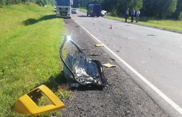 На месте ДТП&nbsp;
