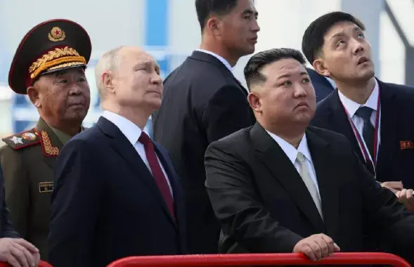 Уладзімір Пуцін і Кім Чэн Ын цяпер "стратэгічныя партнёры"
