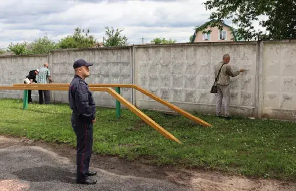 "Трудовая акция" в Молодечно
