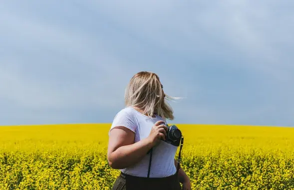 Фотасесія ў полі
