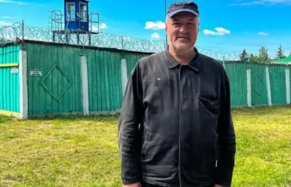 Леанід Судаленка пасля выхаду на волю
