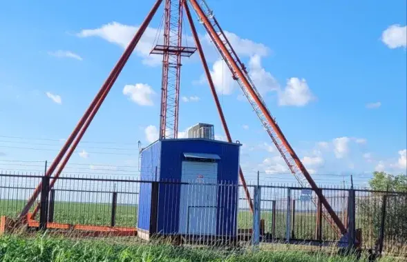 Пашкоджаная вышка сотавай сувязі
