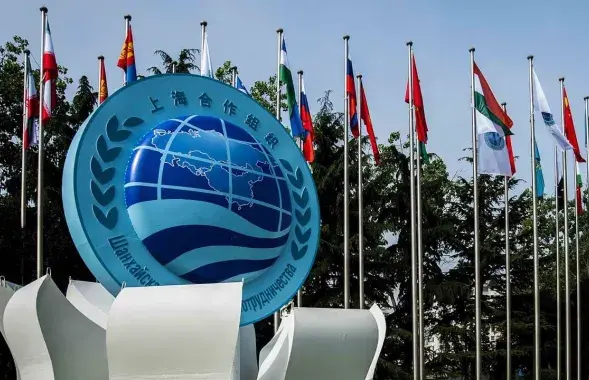 Emblem of the Shanghai Cooperation Organization&nbsp;

