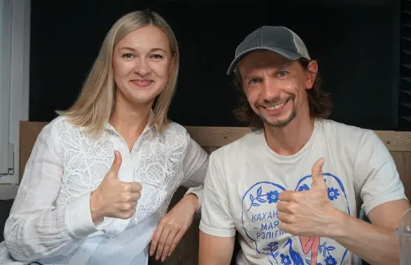 Інэс Сянкевіч і Павел Гарадніцкі
