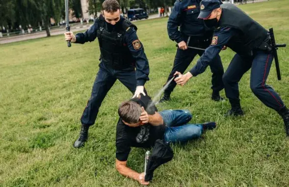 Рэальная, а не кіношная беларуская міліцыя
