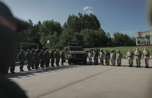 Захоплены ва Украіне бронеаўтамабіль "Казак-5"
