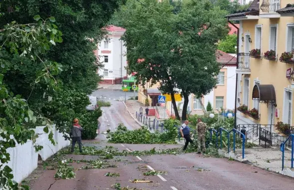 Ураганы сильно ударили по Беларуси
