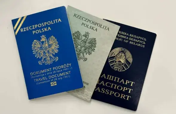 Documents of Belarusians in Poland, sample photo
