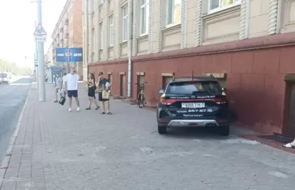 Авария в Минске
