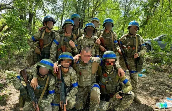 Украинские военные в Курской области
