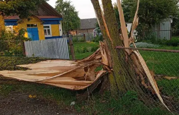 Последствия июльского урагана
