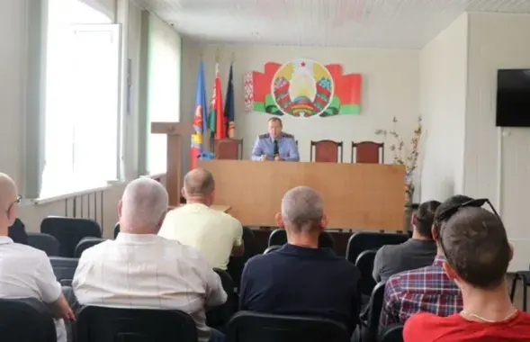"Профилактическое мероприятие" в Ошмянах
