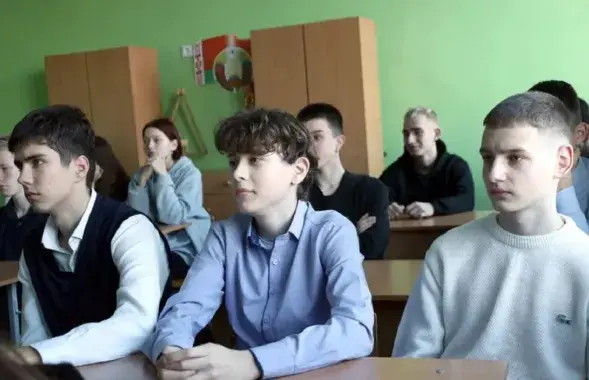 Глусские школьники
