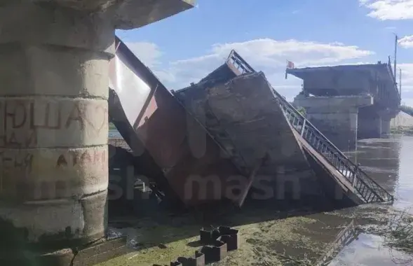 Мост через реку Сейм
