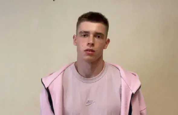 Блогер у мінскай міліцыі
