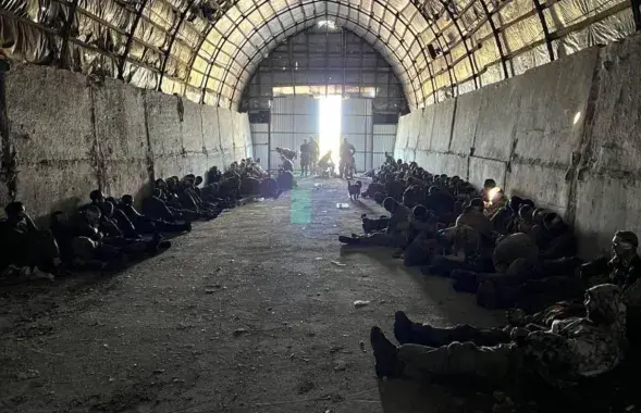Плененные в Курской области россияне
