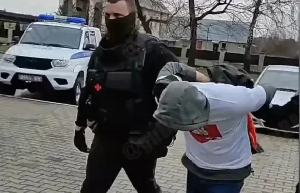 Затрыманне жыхара Бярозы
