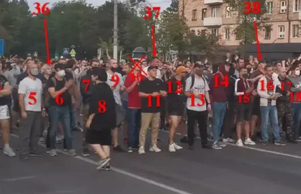 Силовики попытались выяснить фамилии всех активных участников протестов
