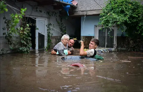Паводка ў Румыніі
