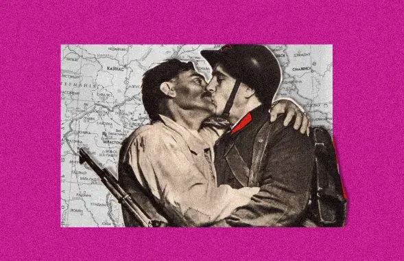 Агитационный советский плакат
