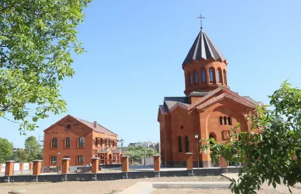Царква будуецца ў Мінску трэці год
