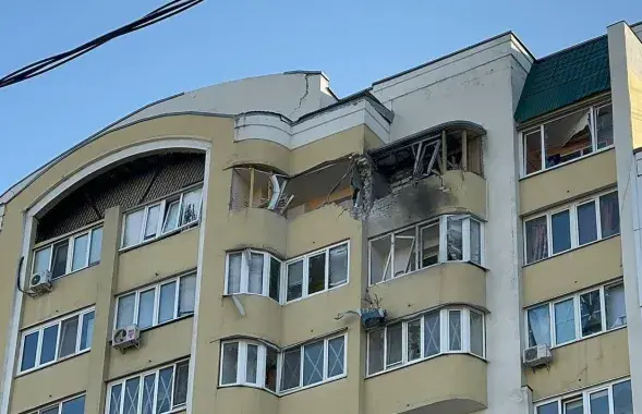 Последствия обстрела Белгорода&nbsp;
