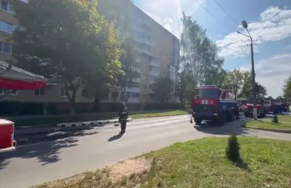 Пажар у гімназіі Фаніпаля
