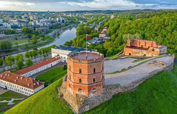Башня Гедимина в Вильнюсе
