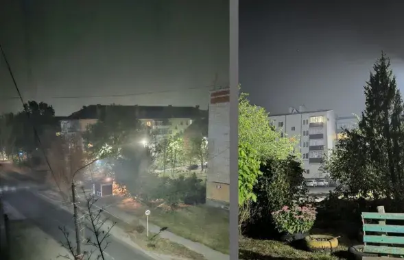 Задымление в Новозыбкове и Клинцах 14 сентября
