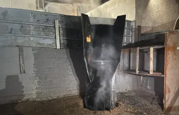 Сбитая баллистическая ракета
