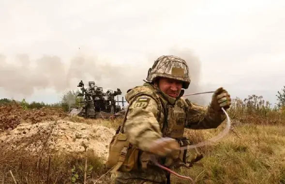 На фронте
