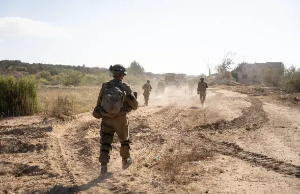 Ізраільскія вайскоўцы на поўдні Лівана

