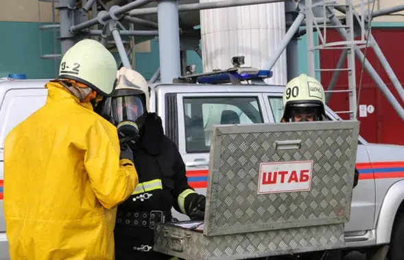 Drills at the BelNPP (sample photo)&nbsp;
