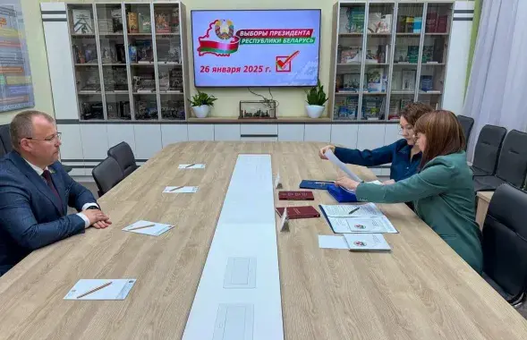 Александр Хижняк в ЦИК

