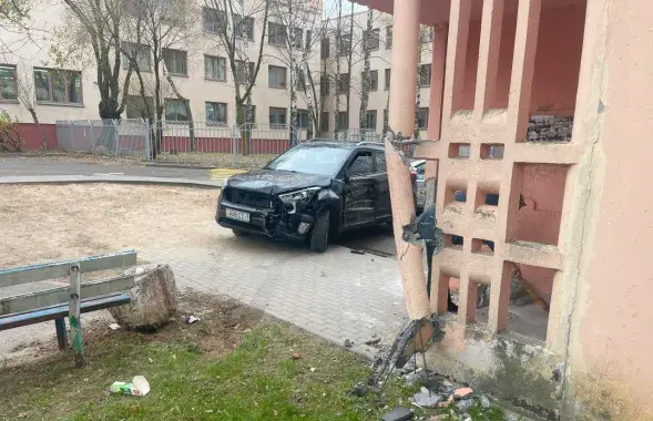 Аварыя ў Мінску
