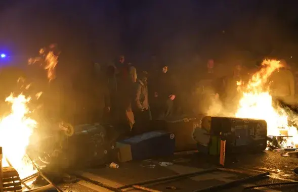 Акцыя пратэсту ў Тбілісі
