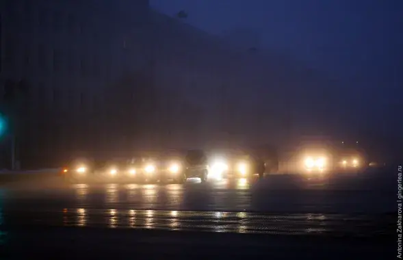 Туман в Минске
